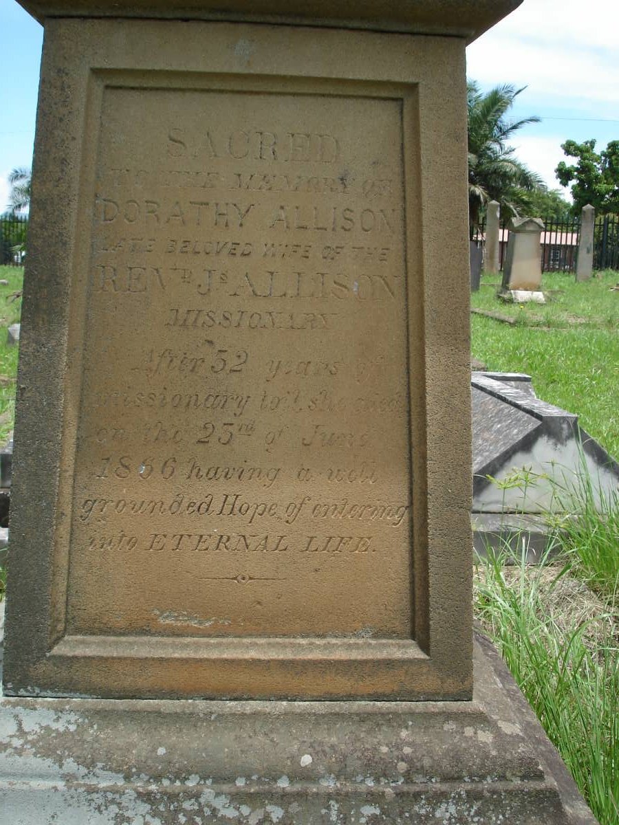ALLISON Dorathy -1866