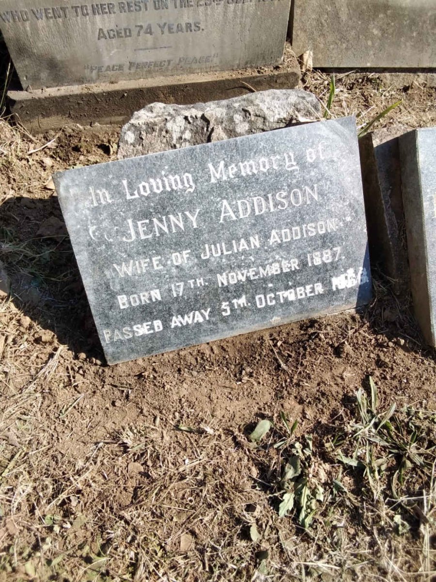 ADDISON Jenny 1887-1966