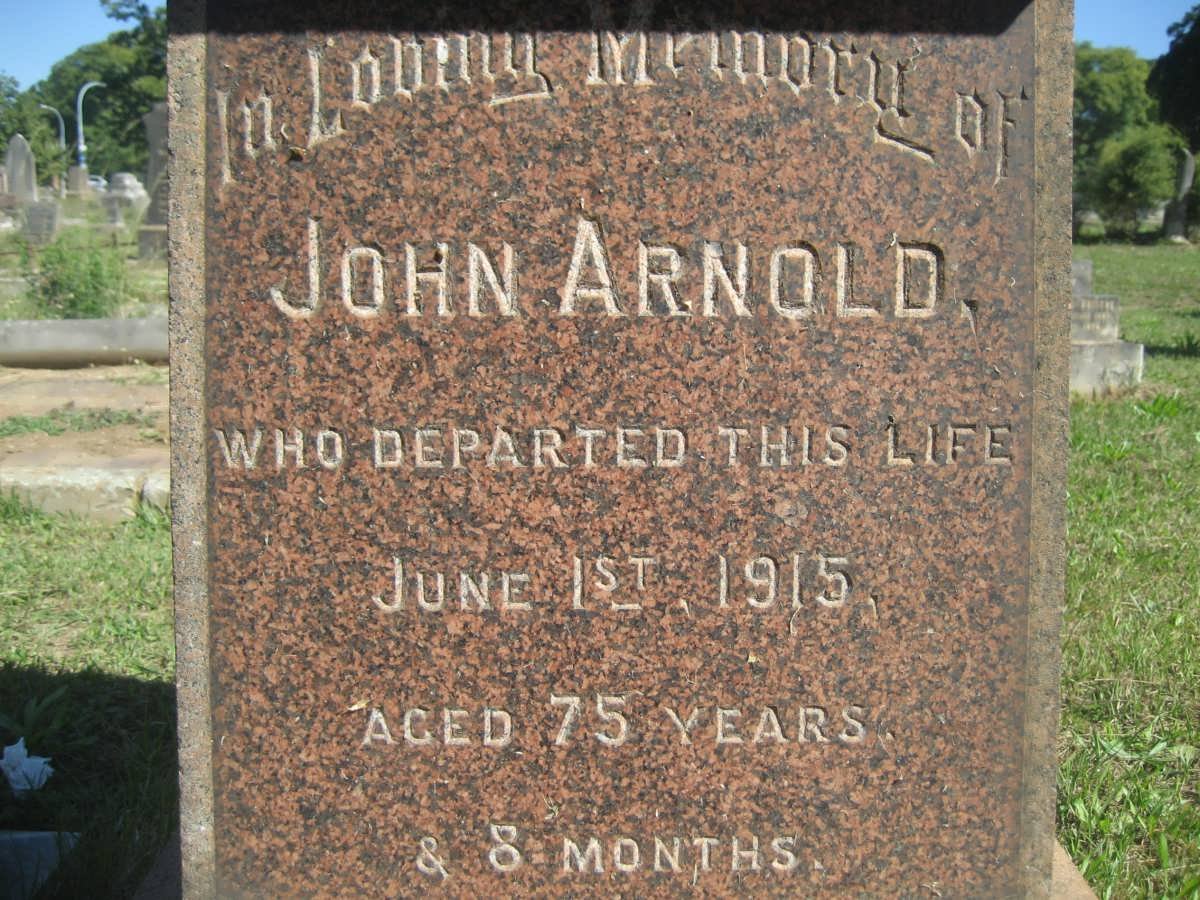 ARNOLD John -1915