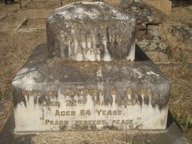 AYRE Sarah Ann -1929