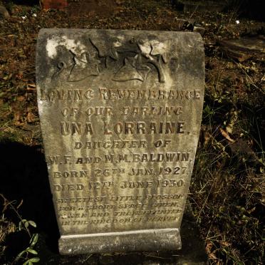 BALDWIN Una Lorraine 1927-1930