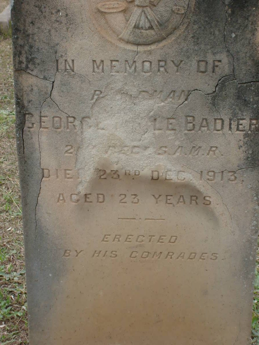 BADIER George Emile -1913