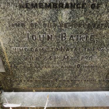 BAIKIE John 1875-1905 & Henrietta Wares -1890 _2