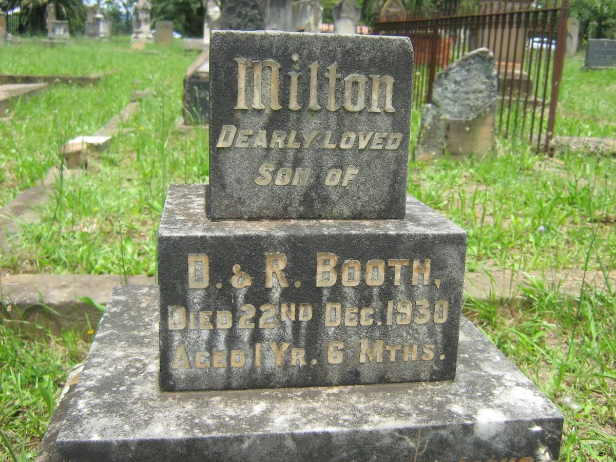 BOOTH Milton -1930