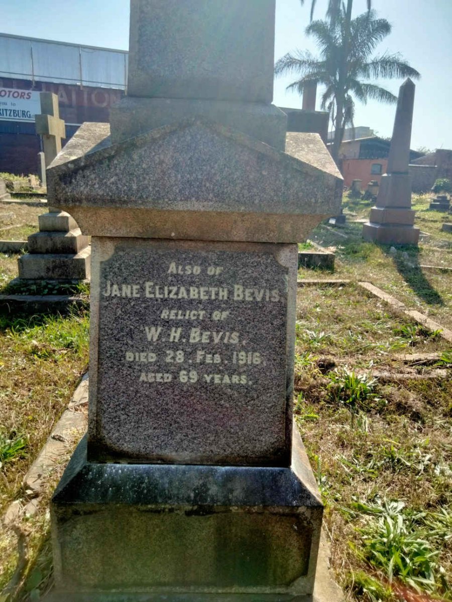 BEVIS Jane Elizabeth -1916