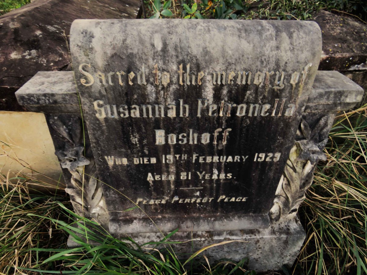 BOSHOFF Susannah Petronella -1929
