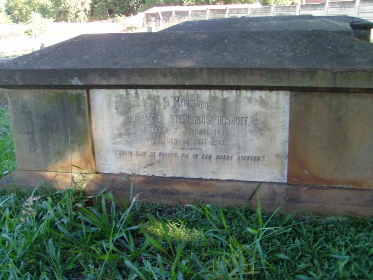 BOSHOFF Johannes Stephanus 1821-1893