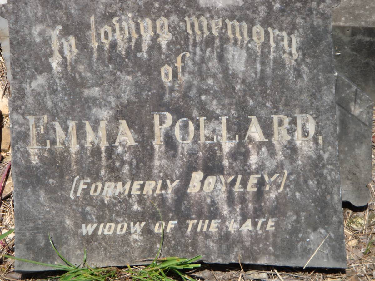POLLARD Emma formerly BOYLEY -1949