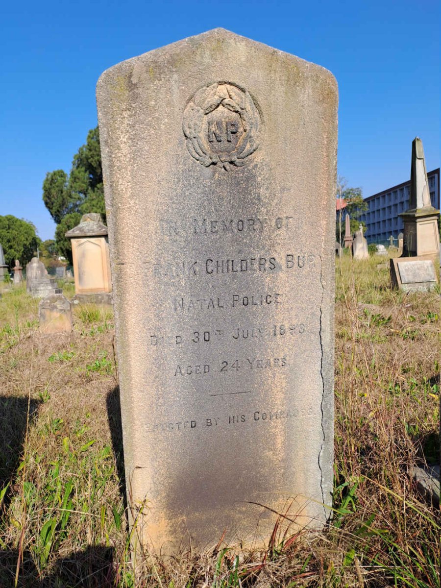 BURY Frank Childers -1898