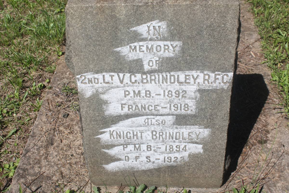 BRINDLEY V.G. 1892-1918 :: BRINDLEY Knight 1894-1922