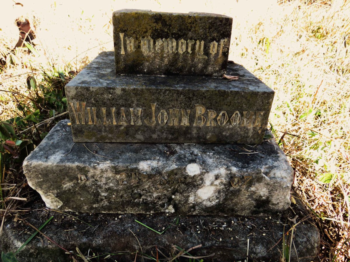 BROOME William John -1907