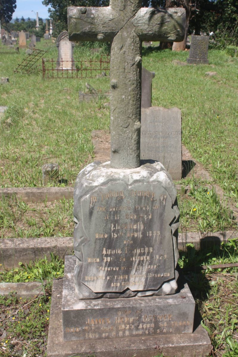 BREWER James Henry -1933 &amp; Elizabeth -1899 &amp; Annie Frances -1929