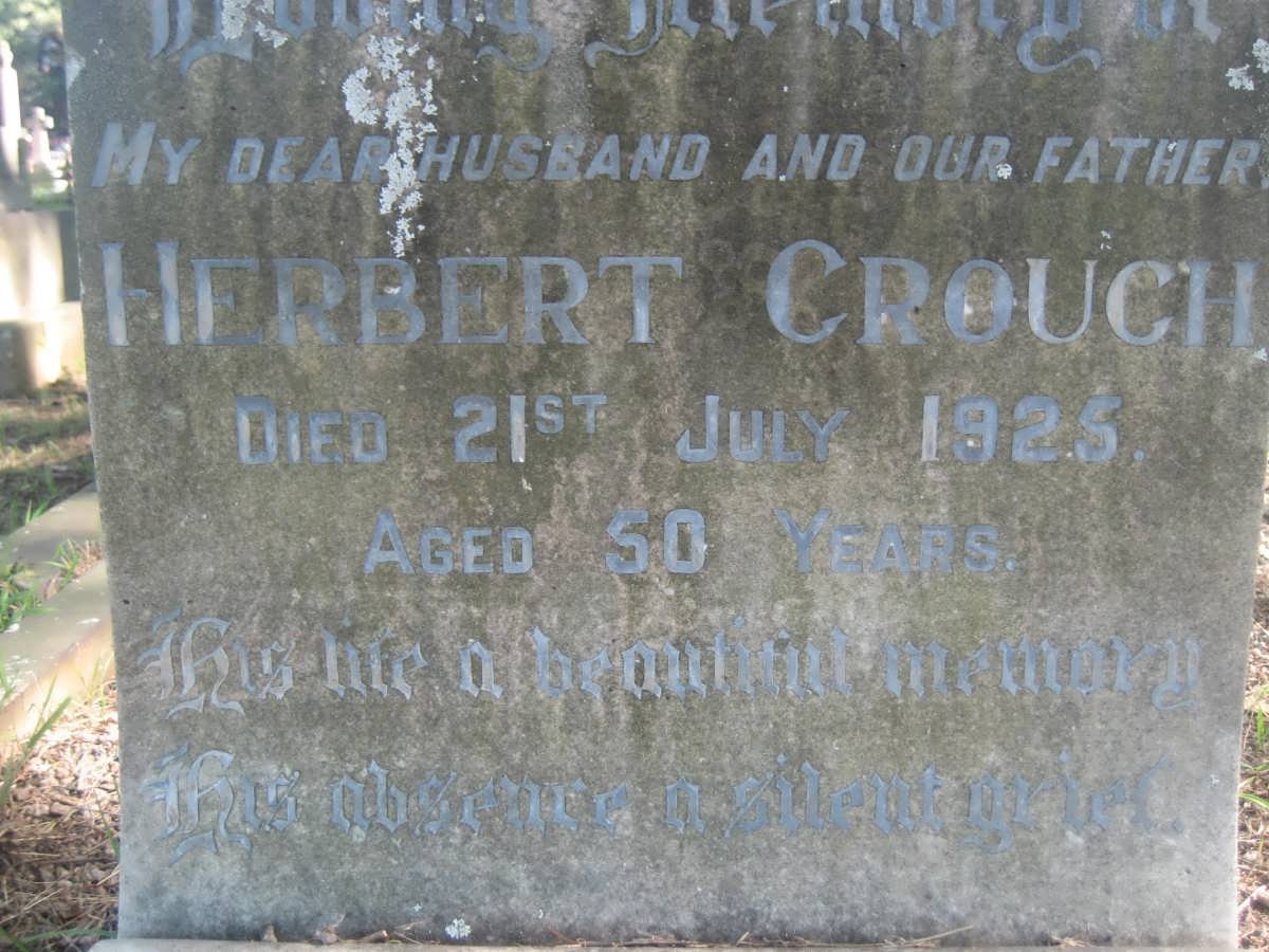 CROUCH Herbert -1925