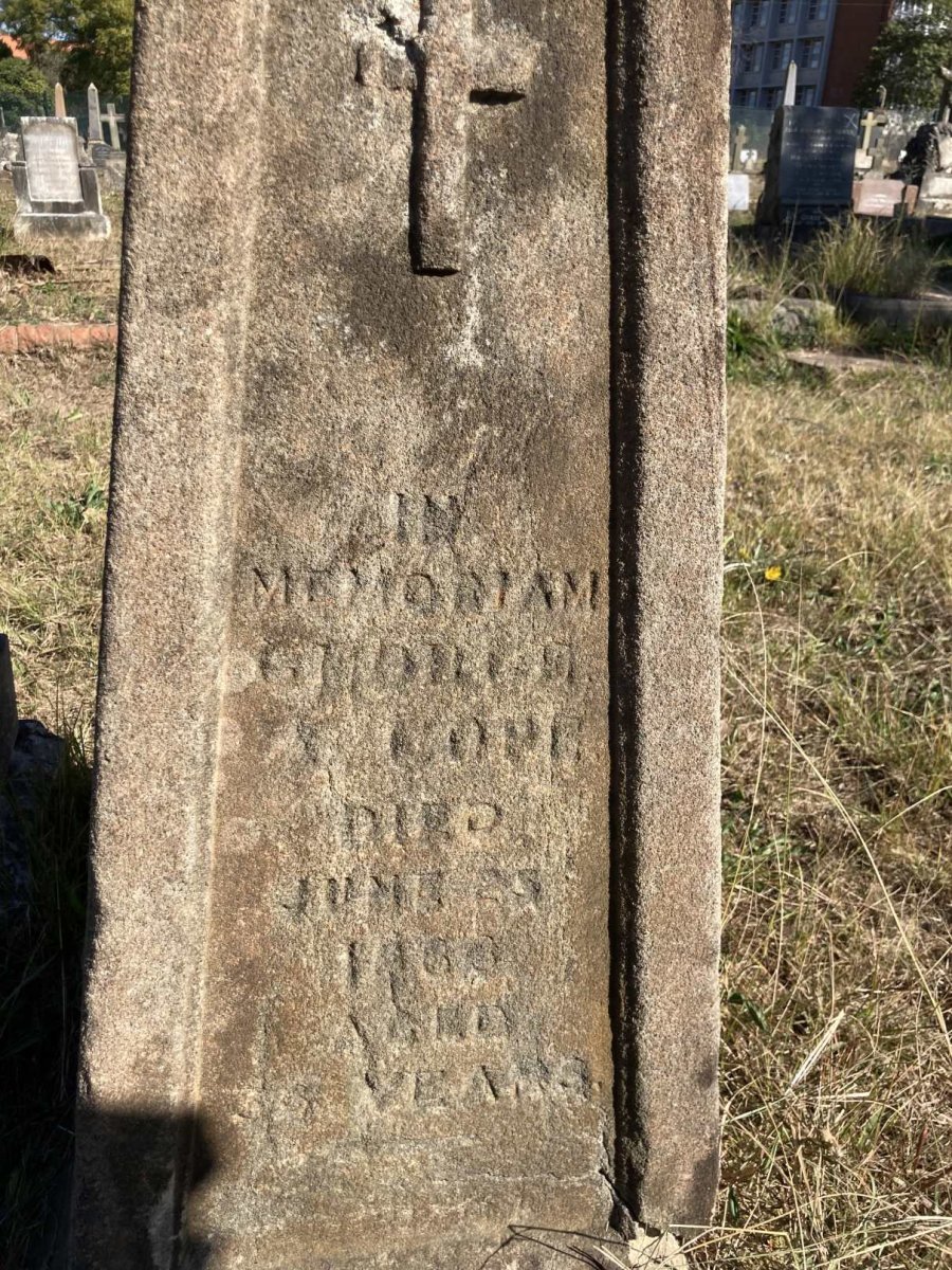 COPE George A.  -1866