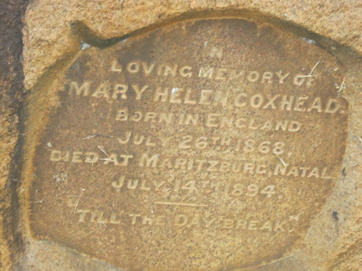 COXHEAD Mary Helen 1868-1894