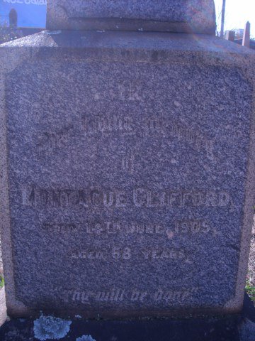 CLIFFORD Montague -1905
