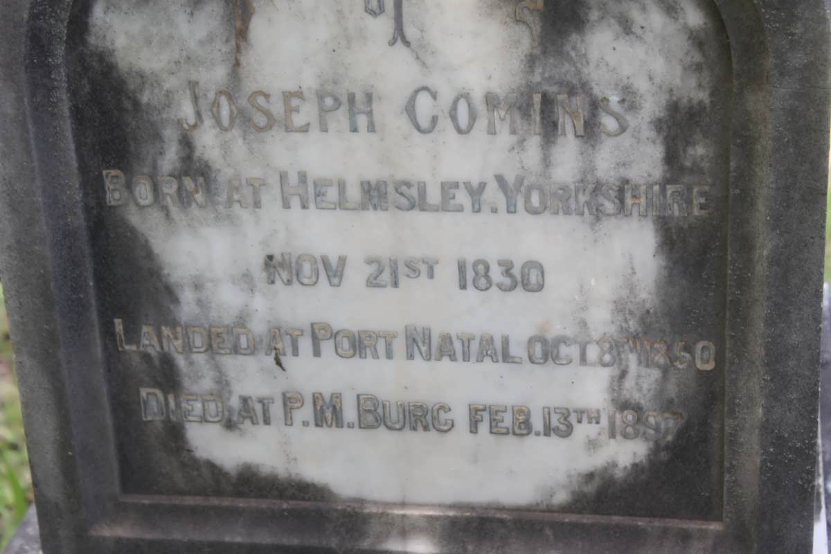 COMINS Joseph 1830-1897 & Lucy -1932 _2