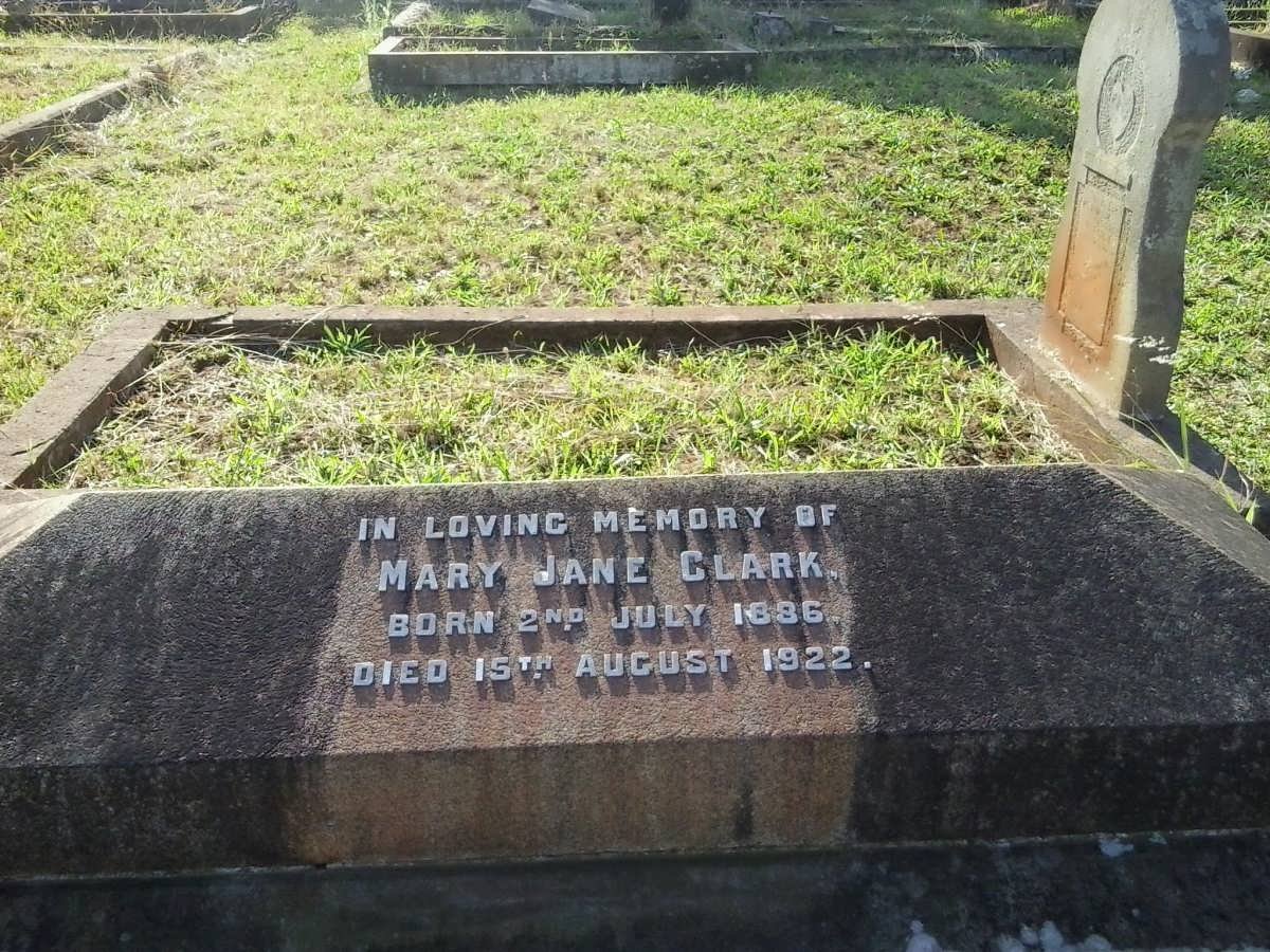 CLARK Mary Jane 1886-1922