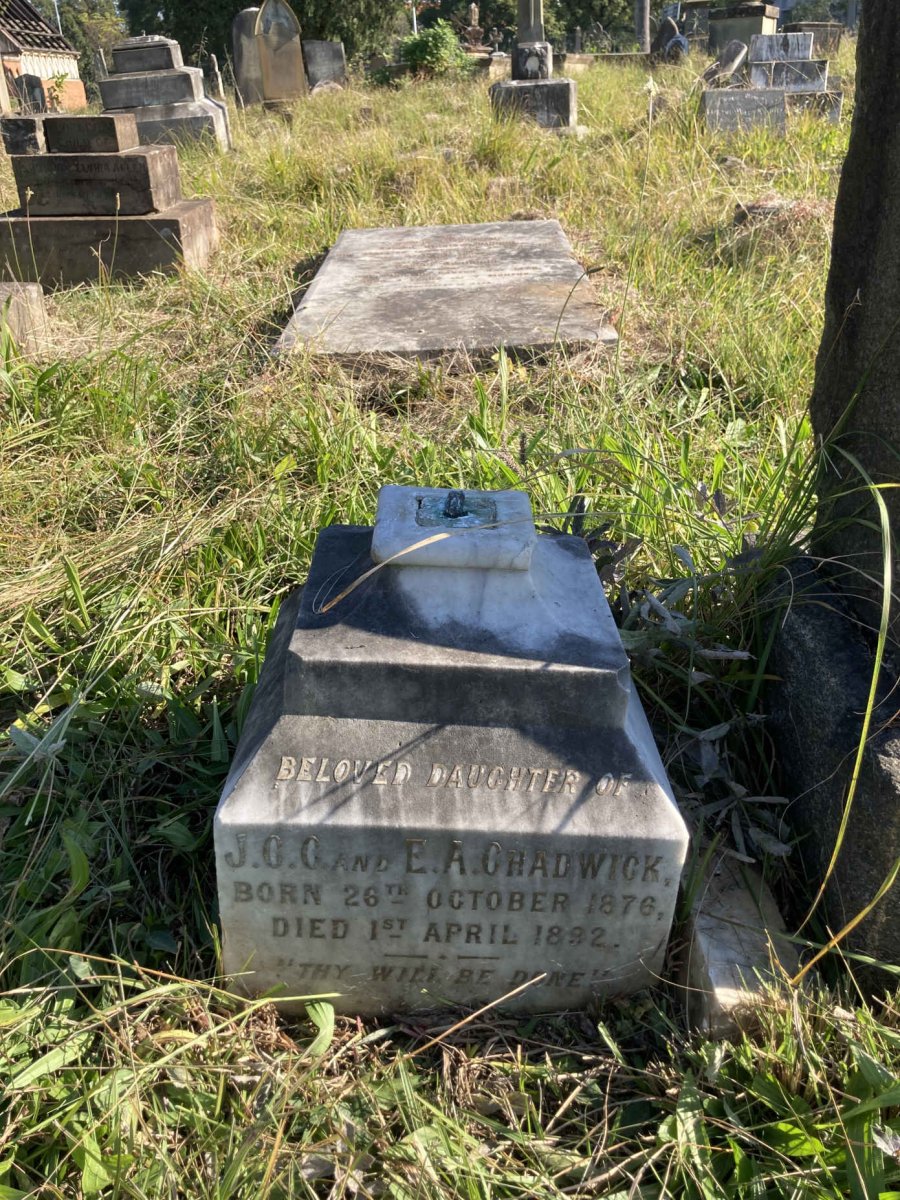 CHADWICK Mabel 1876-1892