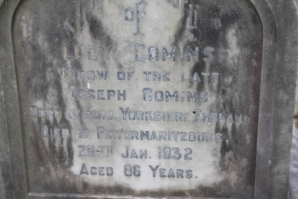COMINS Joseph 1830-1897 & Lucy -1932 _3