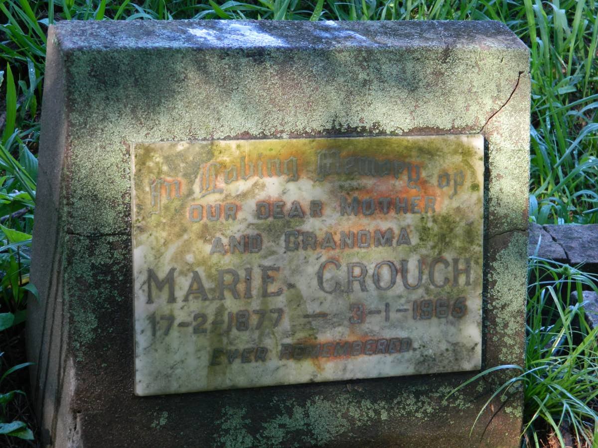 CROUCH Marie 1877-1965