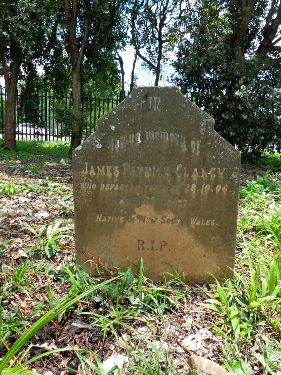 CLANCY James Patrick -1906