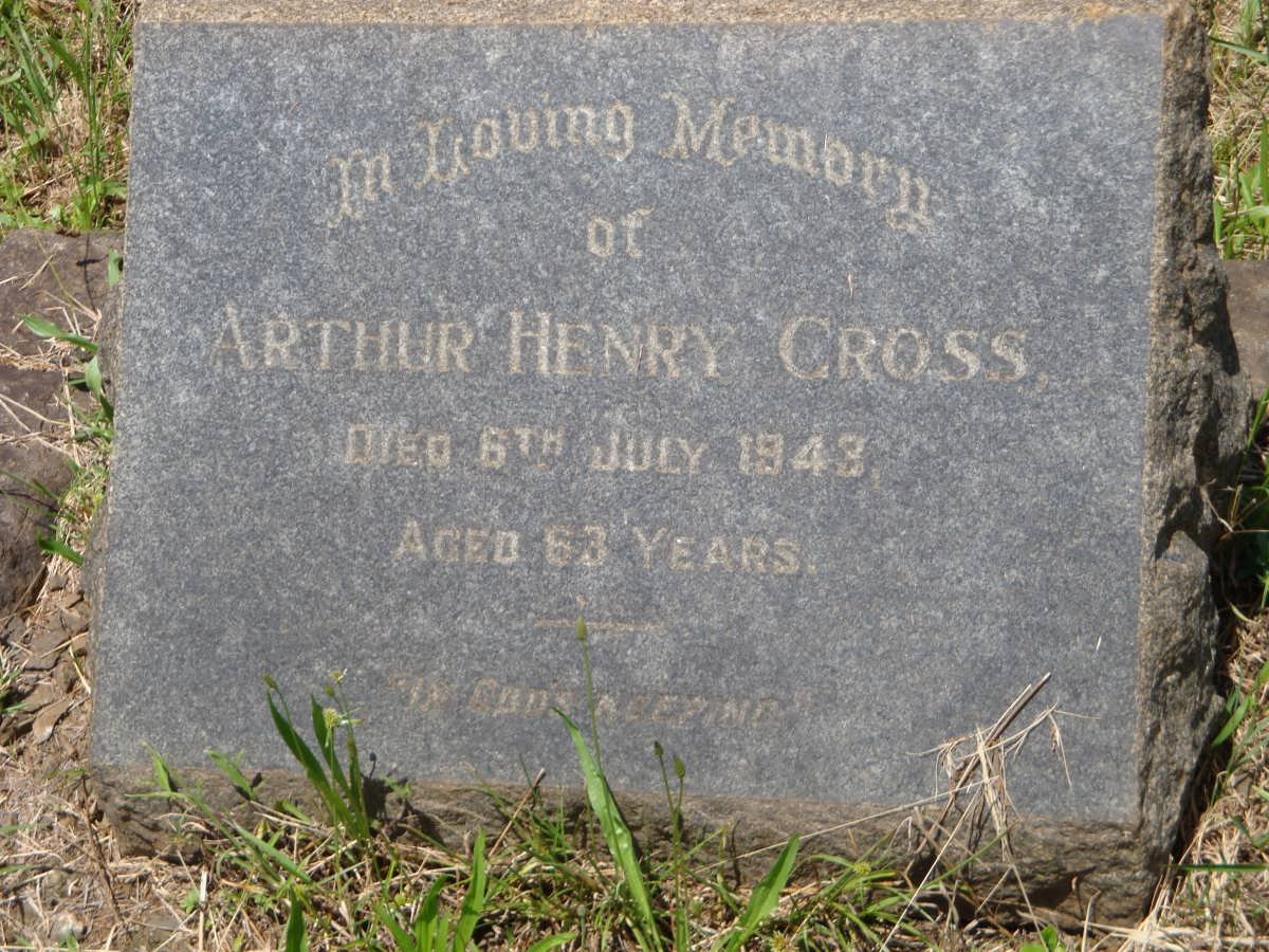 CROSS Arthur Henry -1943