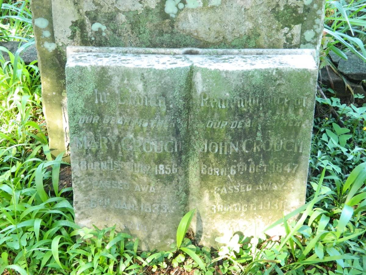 CROUCH John 1847-1930 &amp; Mary 1856-1933