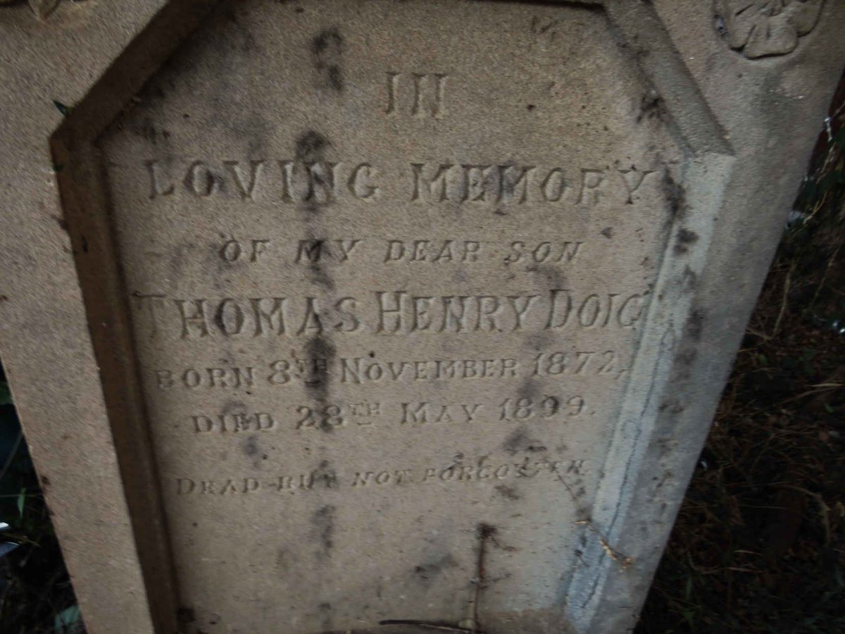 DOIG Thomas Henry 1872-1899
