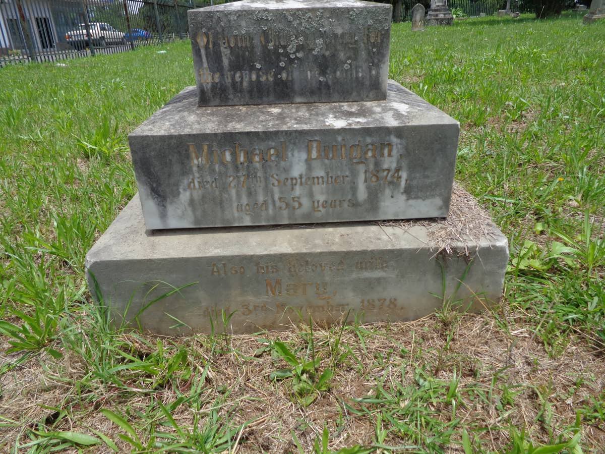DUIGAN Michael -1874 &amp; Mary -1878