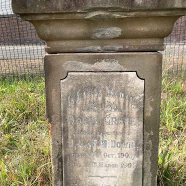 DOWIE Doris Grace 1903-1905