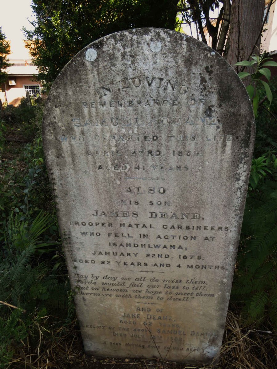 DEANE Samuel -1865 & Jane -1882 :: DEANE James -1879 _1
