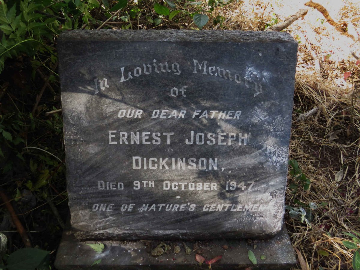 DICKINSON Ernest Joseph -1947