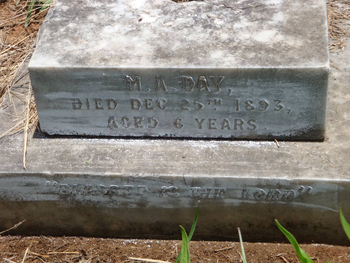 DAY M.A. -1893