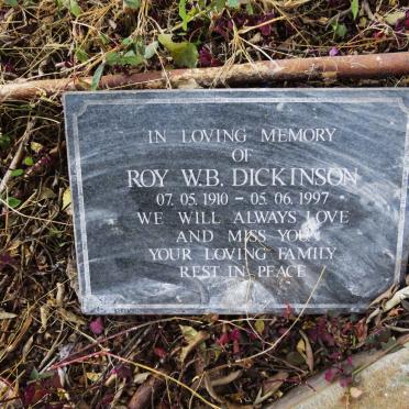 DICKINSON Roy W.B. 1910-1997