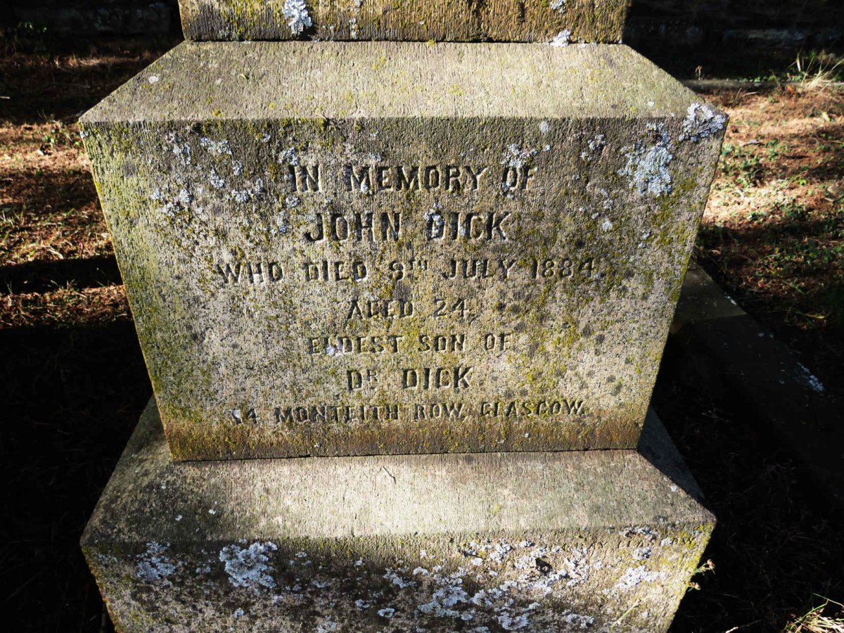 DICK John -1884