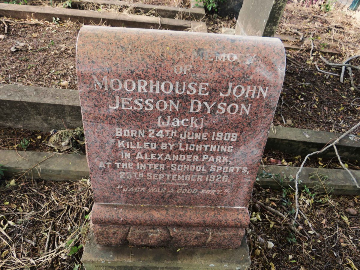 DYSON Moorhouse John Jesson 1909-1926
