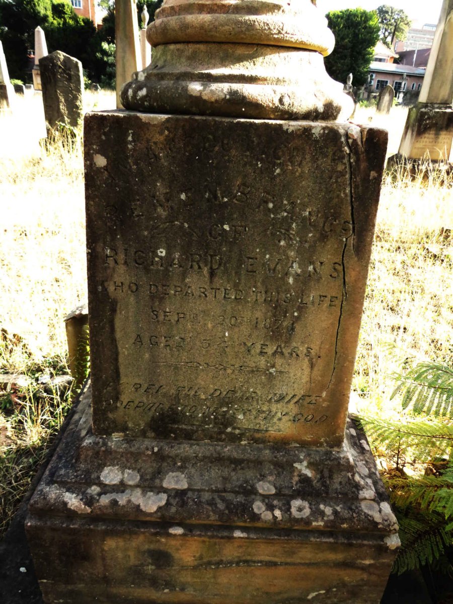 EVANS Richard -1874