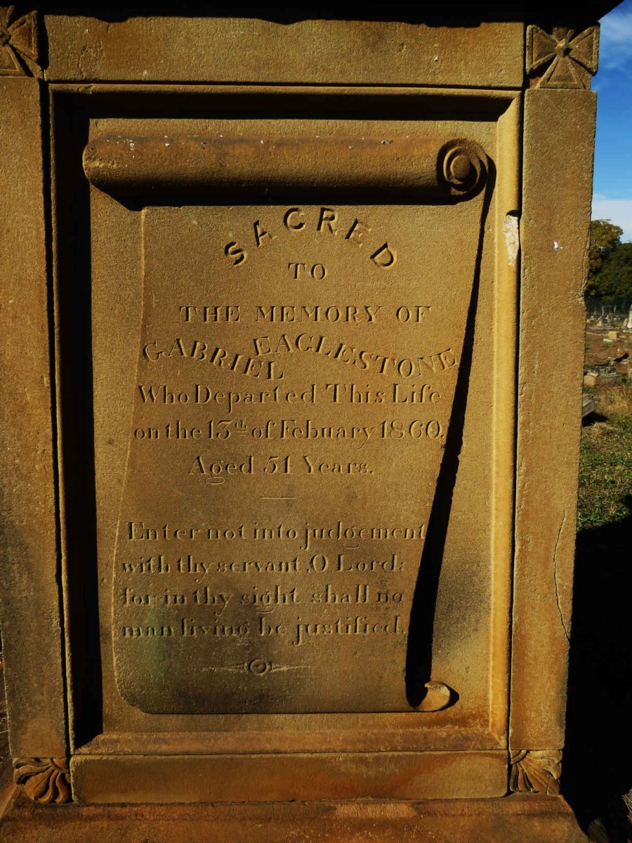 EAGLESTONE Gabriel -1860