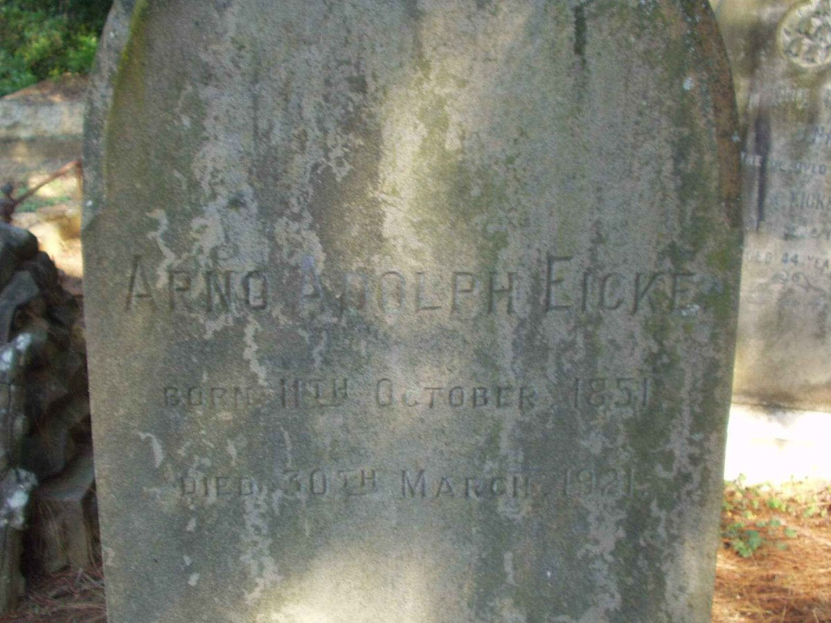 EICKE Arno Adolph 1851-1921