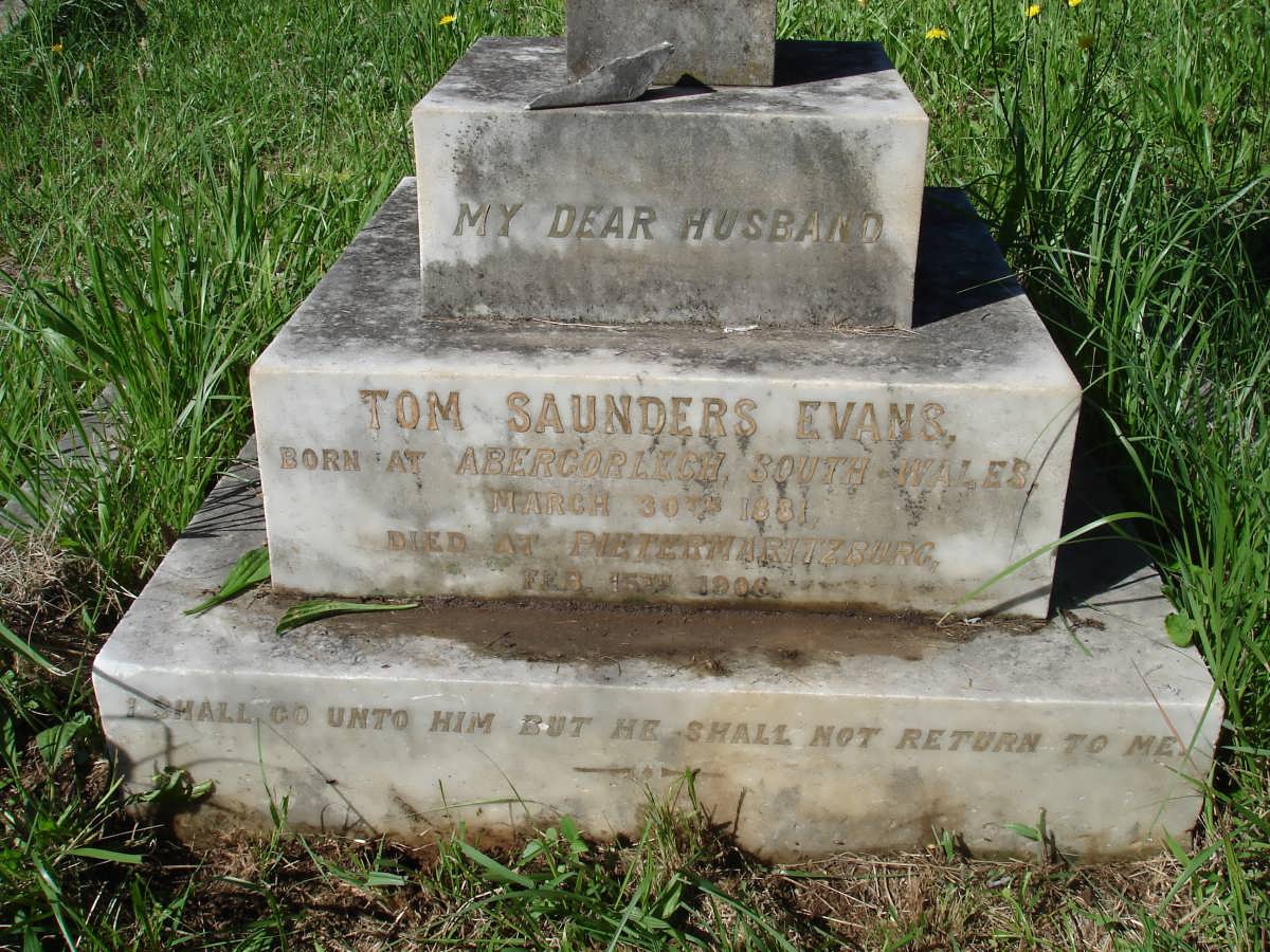 EVANS Tom Saunders 1881-1906