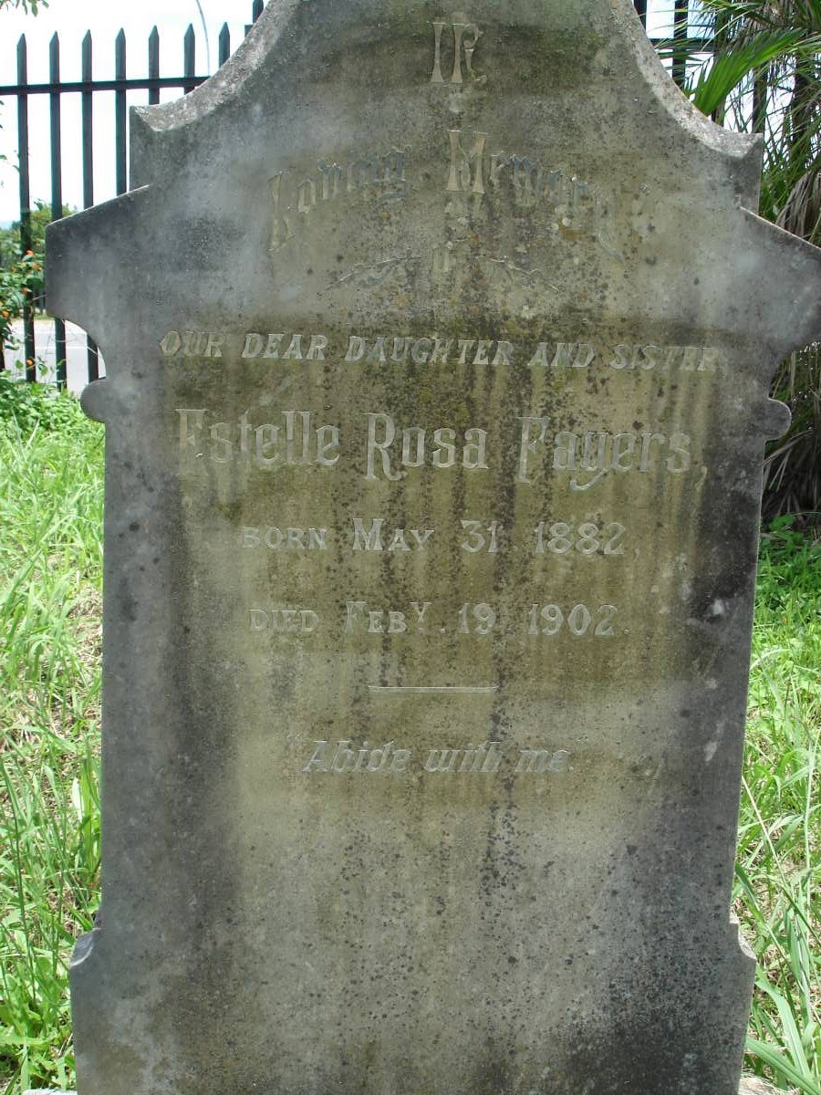 FAYERS Estelle Rosa 1882-1902