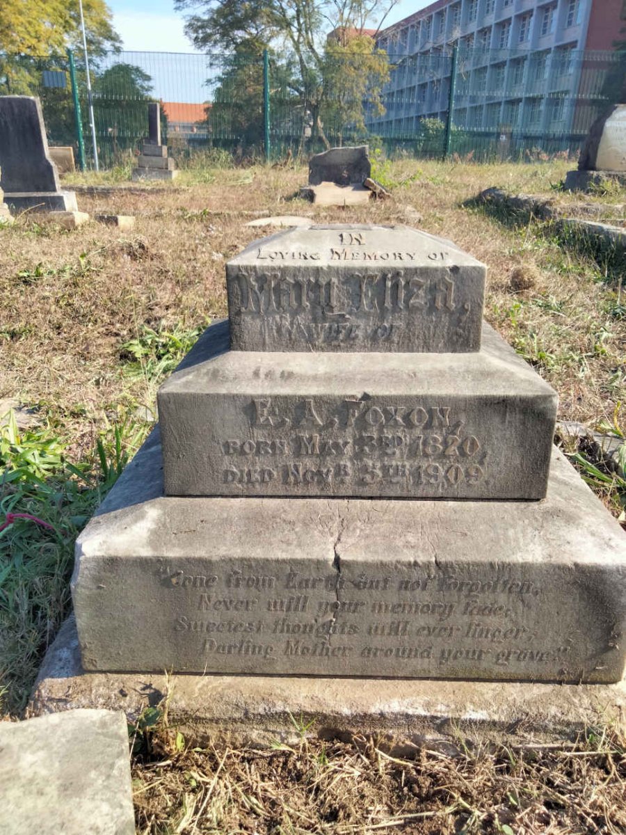 FOXON Mary Eliza 1820-1909