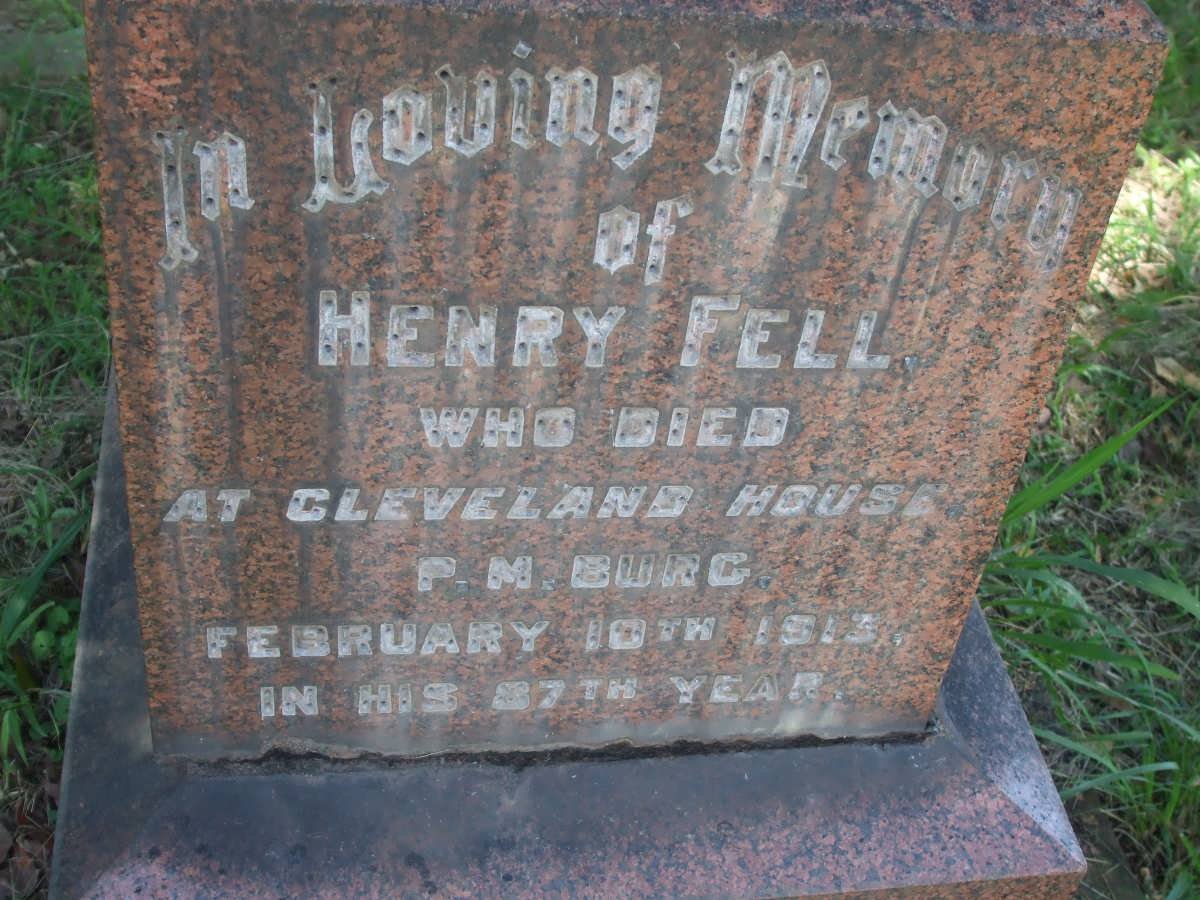 FELL Henry -1913