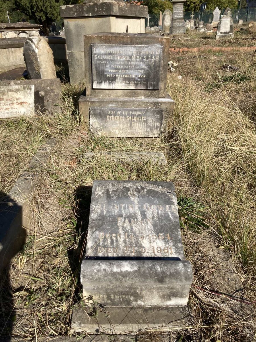 FANNIN Valentine Gower 1884-1961 :: GOWER Samuel 1798-1876 :: FANNIN Etherea Goldwire -1931 _1