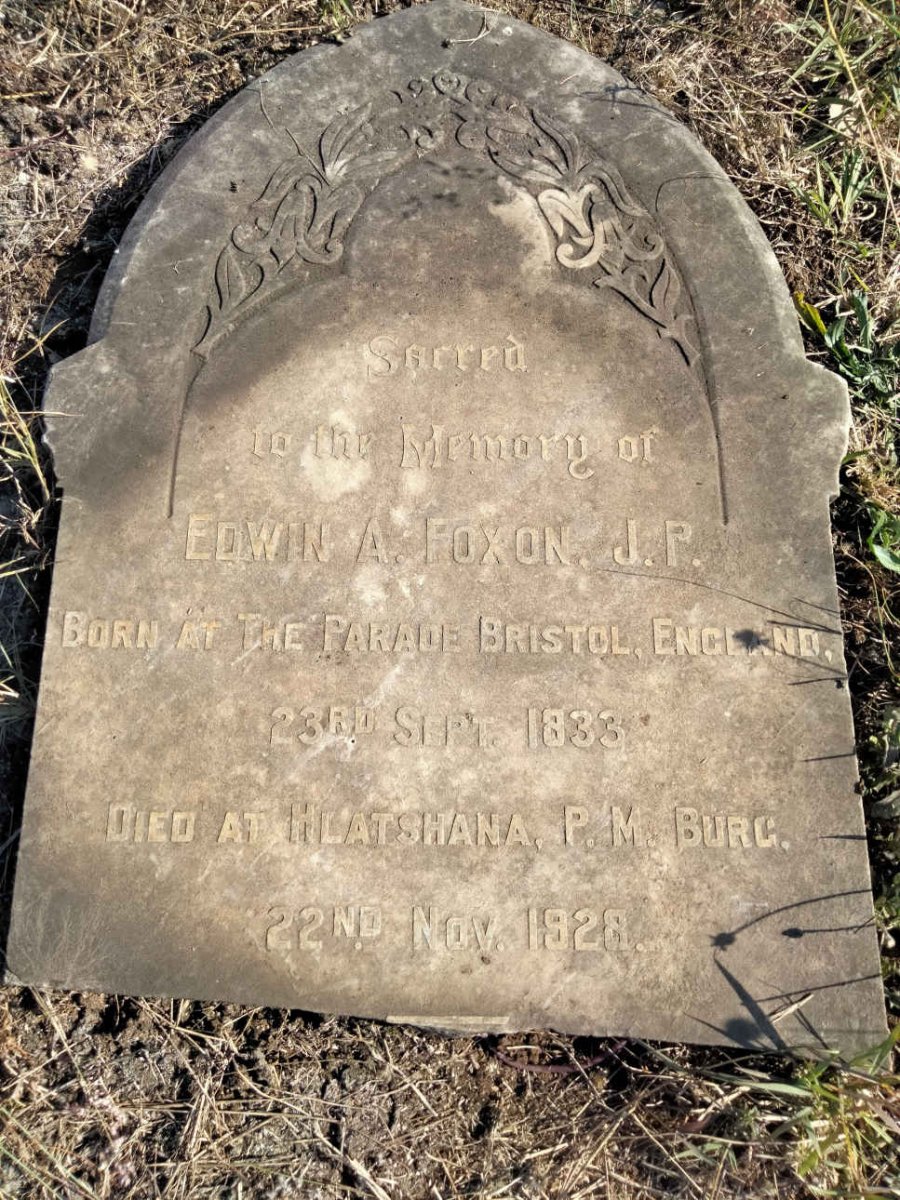 FOXON Edwin A. 1833-1928