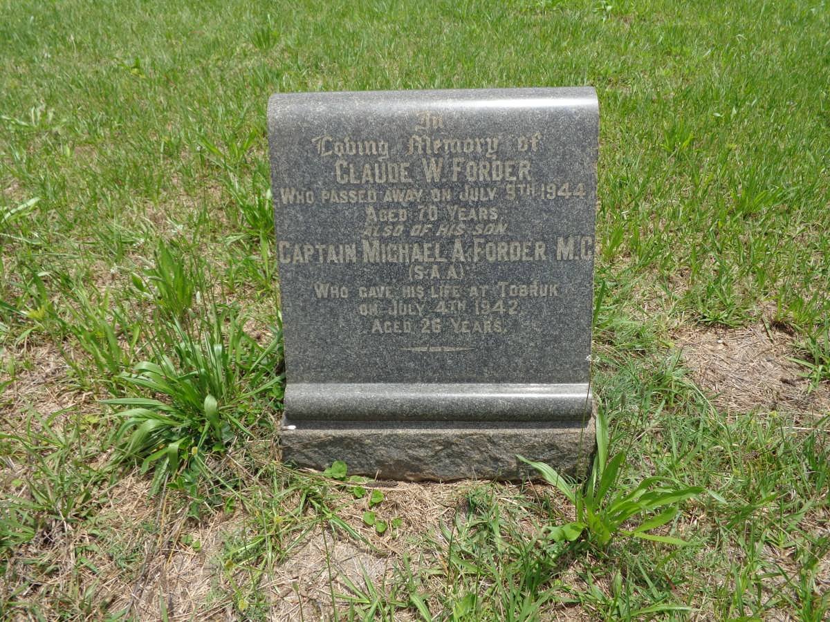 FORDER Claude W. -1944 :: FORDER Michael A. -1942