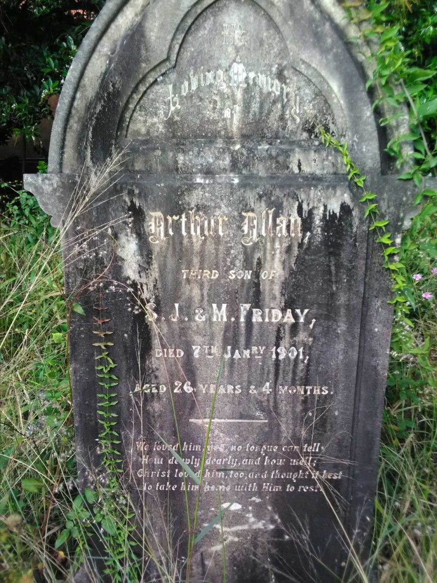FRIDAY Arthur Allan -1901