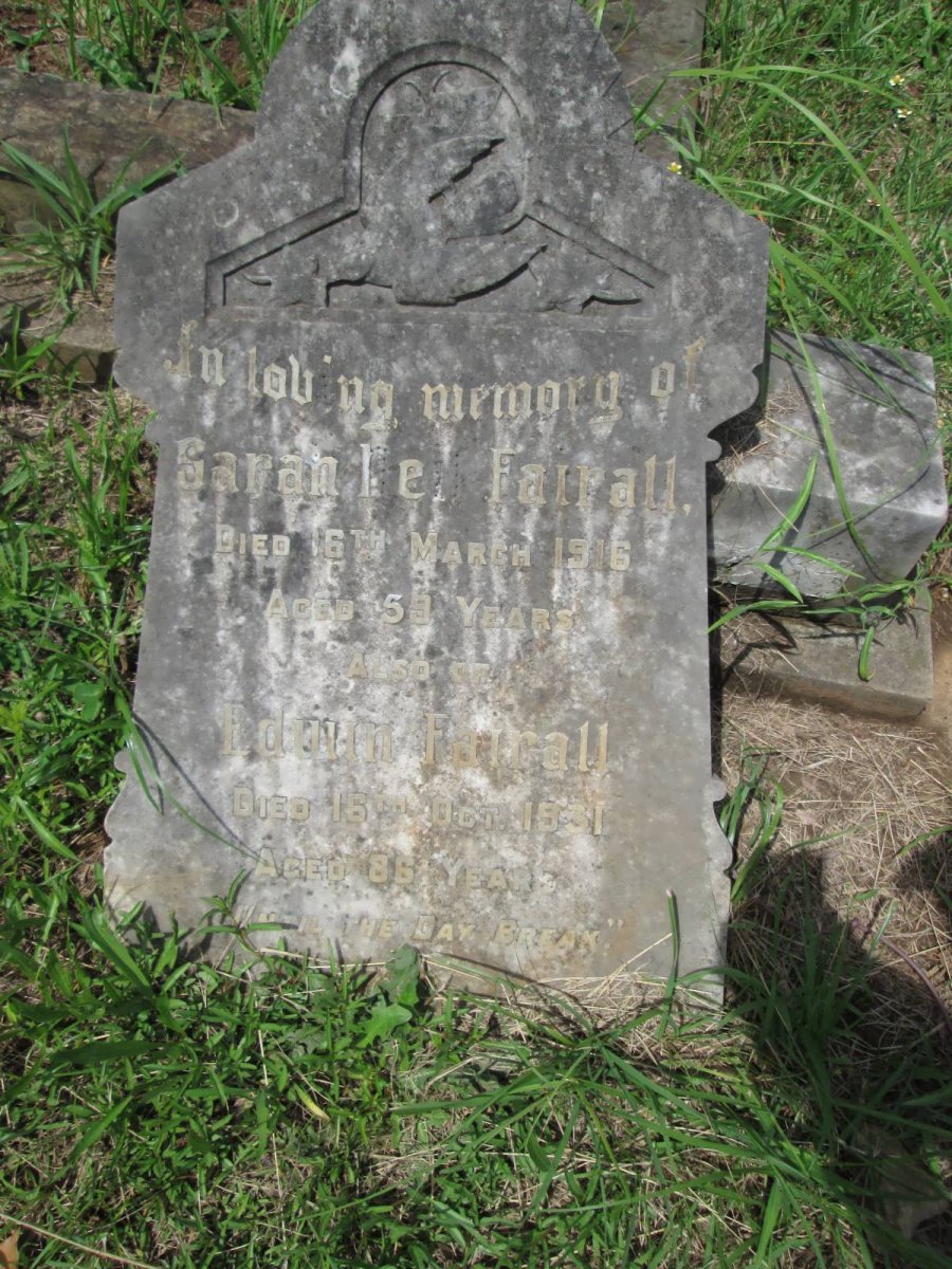 FAIRALL Edwin -1931 &amp; Sarah Nell -1916