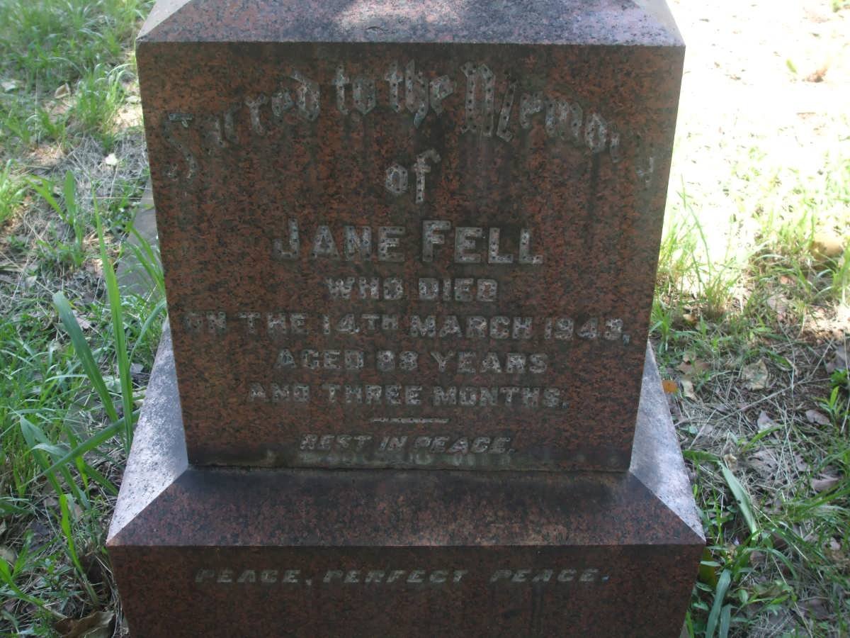 FELL Jane -1943